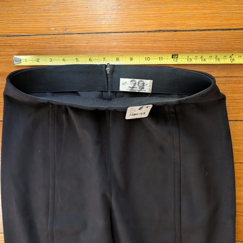 Free People real deal vegan suede pant